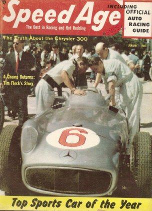 SPEED AGE 1956 JAN - CHRYSLER 300, MONTE CARLO, FIBERGLASS, BRIGANCE*